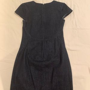 Never worn denim blue dress